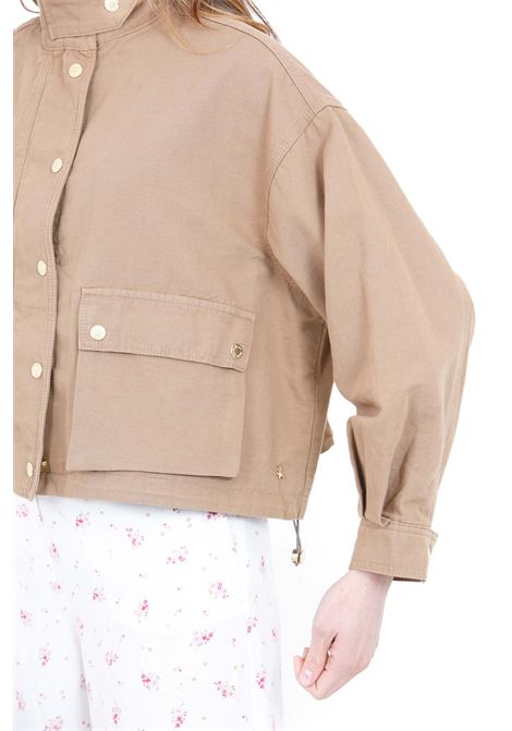 CROPPED CON TASCONI DES PETIT HAUTS | Giubbotti | LEO-1E26054707034